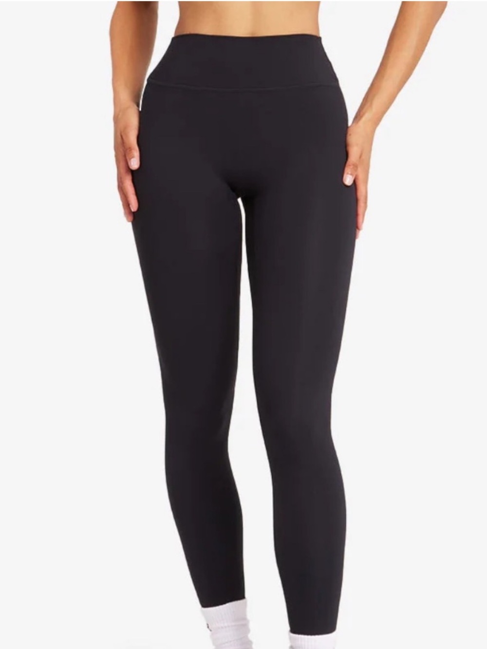 NWT CSB x Isabelle Mathers Seamless Compression Leggings in Black Size XL - Picture 2 of 13